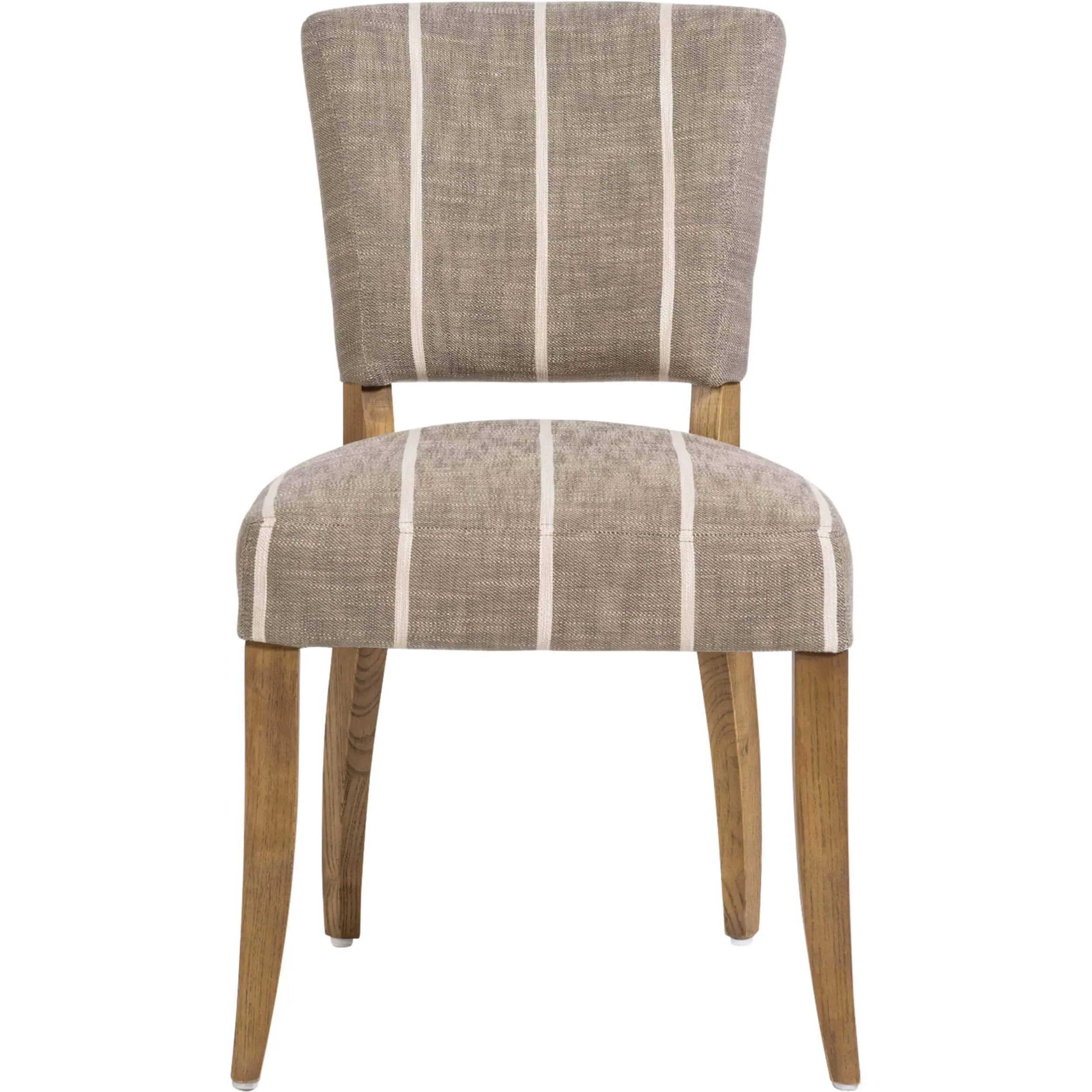 Ashford Dining Chair, Striped Graphite