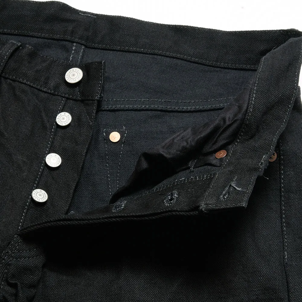 BURGUS PLUS - 15oz Selvedge Black × Black Denim - Standard Jeans - Lot. 771-99