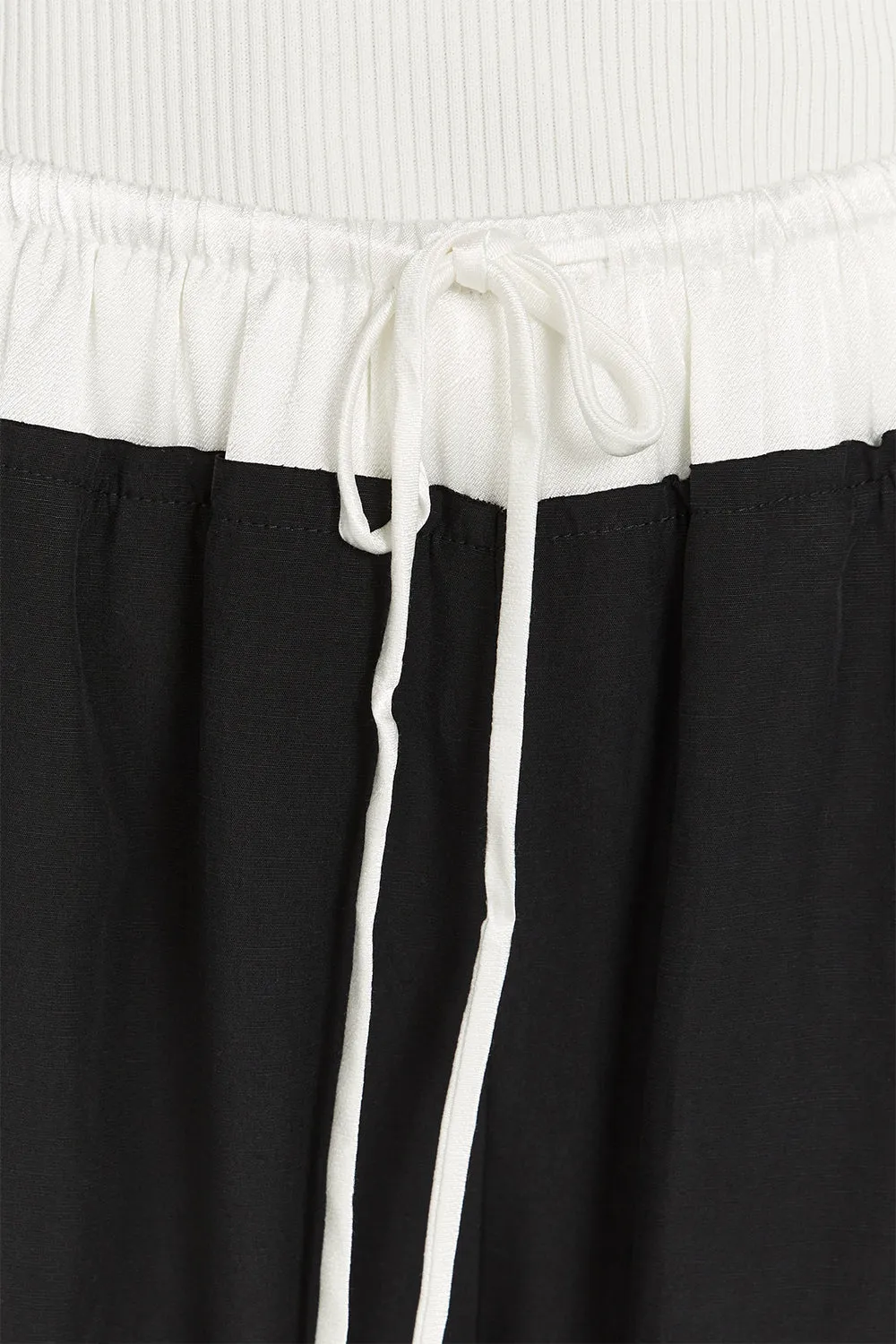 HARVEY BLACK SPLICED PANT